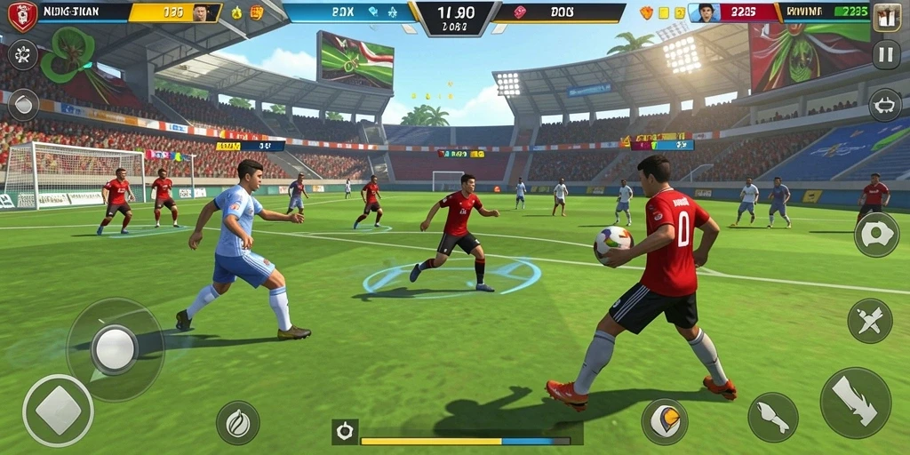 Tangkapan layar menunjukkan grafik menakjubkan dari F32.