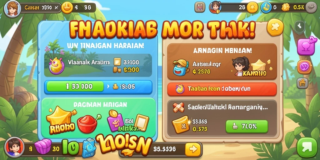 Screenshot tampilan awal permainan JOYPUTAR yang menarik.