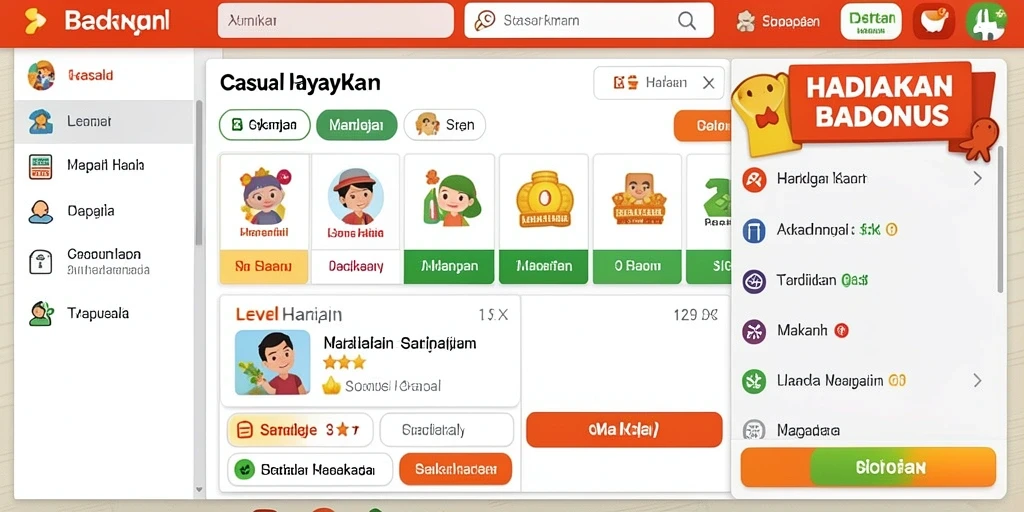 Tampilan karakter utama di KG778 yang menggemaskan.