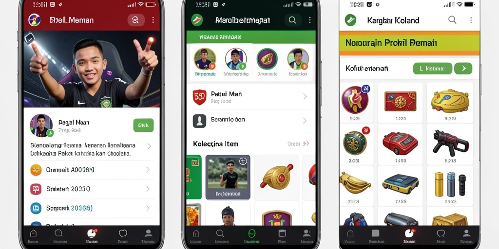 Tampilan antarmuka yang menarik dan mudah digunakan.