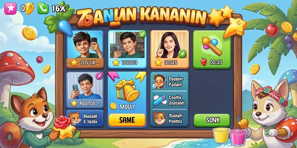 Tampilan antarmuka pengguna yang intuitif dan menarik.