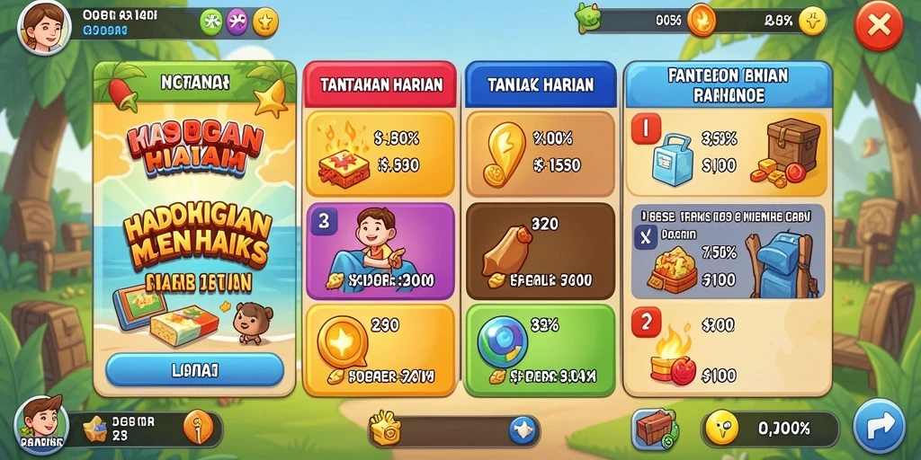 Tampilan antarmuka pengguna yang menarik dan intuitif.