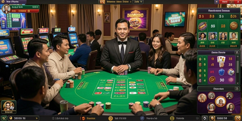 Tampilan antarmuka QQSLOT yang menarik dan mudah digunakan.